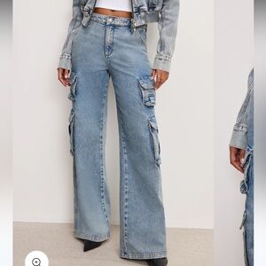 Good American Denim Cargo Pants